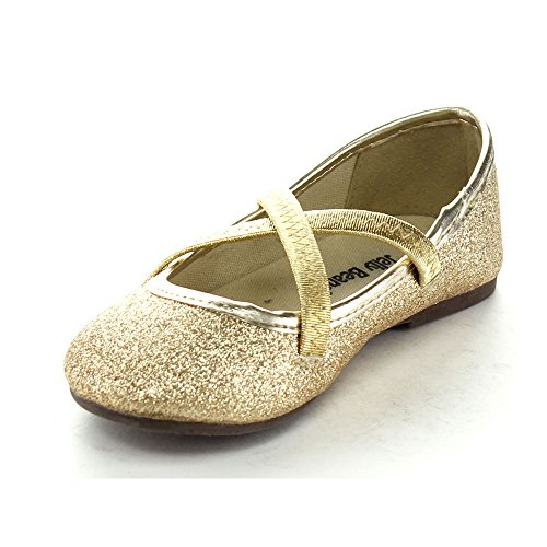 JELLYBEANS Jelly Beans Ballet Toddler's Little Girl Glitter Comfort Ballet Flat4