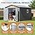 10×8FT Metal Shed & Outdoor Storage Shed with Floor Frame,Steel Tool Multi-used Shed with Vents,Lockable Doors,Window,Compact Tool Shed for Backyard, Patio, Lawn and Garden Various Storage(Matte Gray)