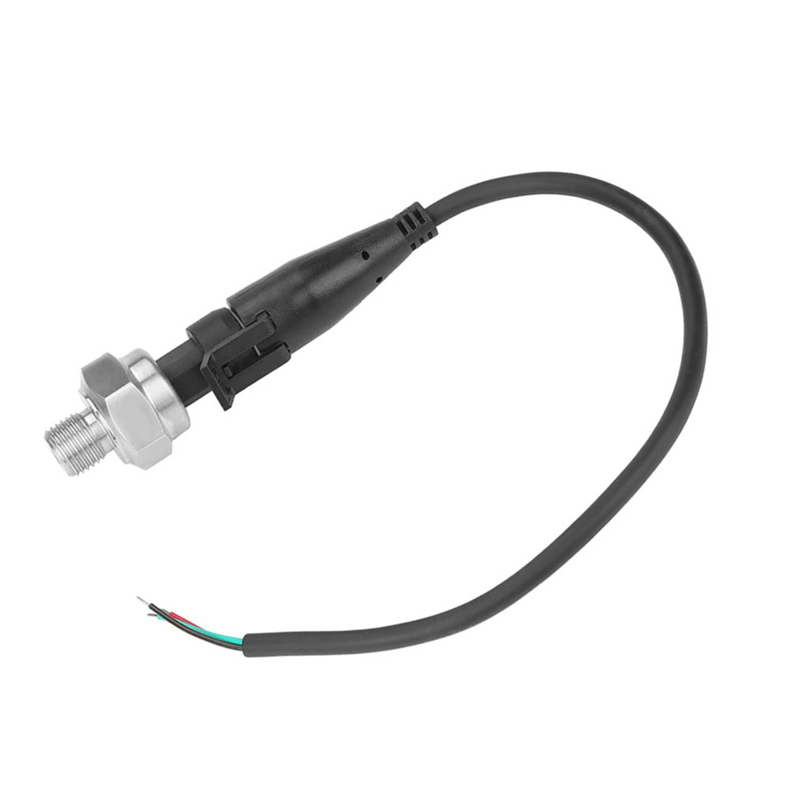 Capteur de pression G1/4 5V CC, capteur pression air/eau acier inoxydable 0-30 psi pour système diesel