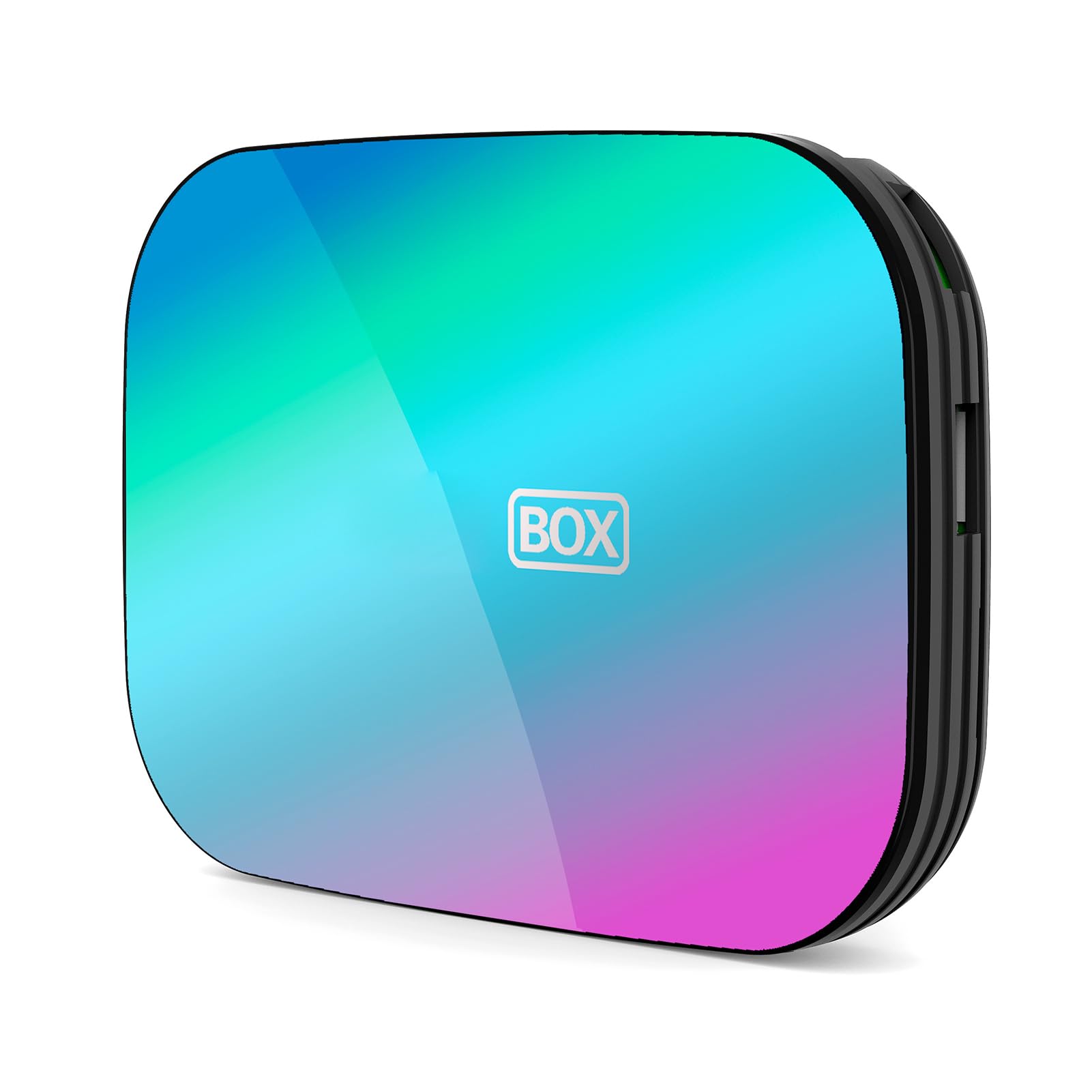 Luocute dla Box 4 GB DDR3 8K H.265 Dekodowanie, Podwójne WiFi 2.4G 5G Gigabit Ethernet S905X3 Czterordzeniowy, z Wyjściem AV Gniazda Karty TF USB 3.0 TF, do Domowej Rozrywki (4+128G Wtyczka