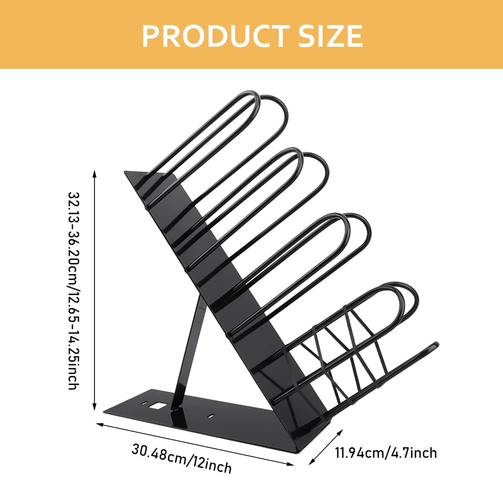 DKEBSKESR 4 compartments Metal Cup lid Holder, Coffee Cup Holder, Disposable Cup Holder, Coffee Cup Holder Organizer with Rubber Band,