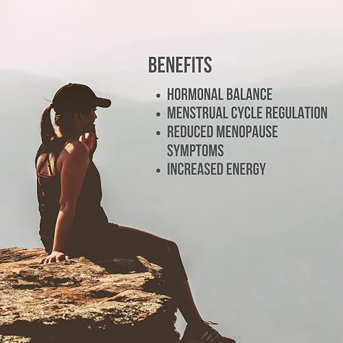 Miniatura 5 de Re+Gen Nutrition Apoyo al equilibrio hormonal para mujeres, suplemento con vitamina E, Dong Quai y DIM 200 mg con BioPerine, PMS, sofocos, cambios