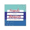 Design Design 624 10282 Friends are Therapists Beverage Napkin Multicolor