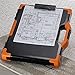 Officemate Carryall Clipboard Storage Box, Letter/Legal Size, Black and Orange (83326)