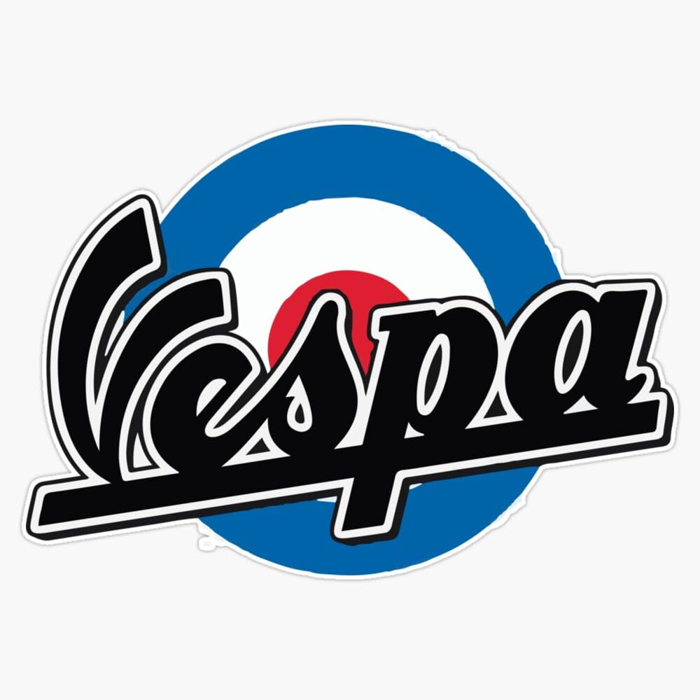 Classic Vespa Sticker Vinyl Decal Bumper Sticker 5"