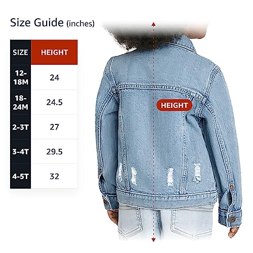 Cute Toddler Denim Jacket - Word Design Jean Jacket - Colorful Denim Jacket for Kids3