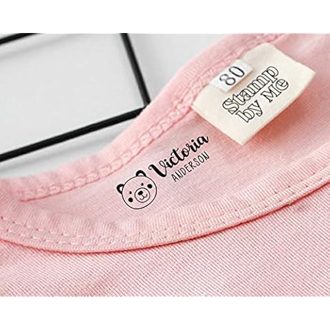 Custom Name Stamp for Clothes, 9 Personalized Designs to Choose, Clothing Marker for Kids Cover