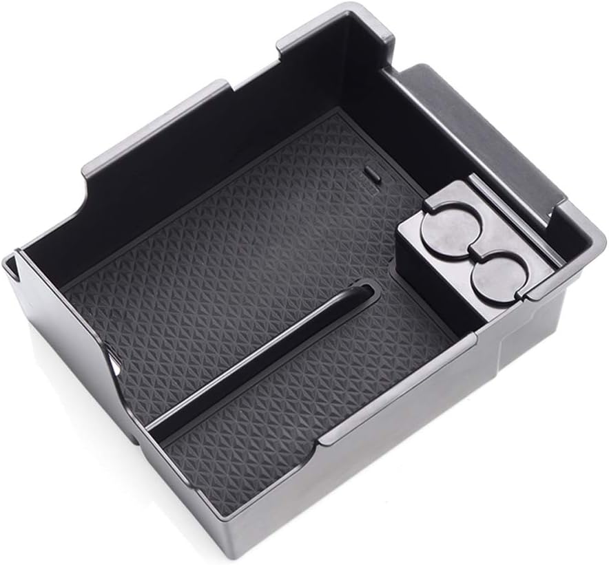 Center Console Insert Pallet Organizer for Ford Explorer 2012 2013 2014 2015 2016 2017 2018 2019 ABS Tray Armrest Box Glove Box Secondary Storage Accessories