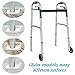 Deal: Top Glides Universal Flexfit Walker Ski Glides - 2 Pairs (White)