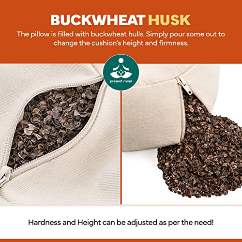 Present Mind Cuscino Meditazione Extra Alto