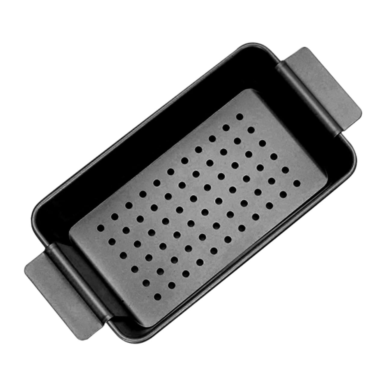 Toastform aus Kohlenstoffstahl, Schwarz, Antihaftbeschichtet für Brot