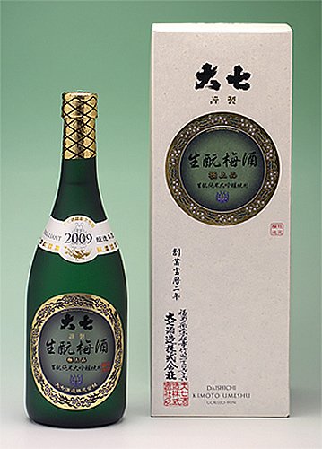 Amazon.co.jp: 大七酒造 大七生もと梅酒 極上品 720ml : 食品・飲料・お酒