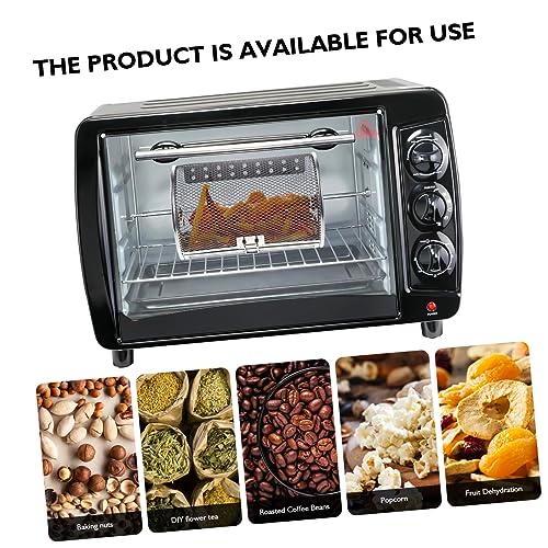 Panier rotatif pour barbecue en acier inoxydable robuste - 5