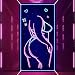 Neon Sexy Lady Silhouette Glow Backdrop Banner - Photo Booth Background Banner for Studio, Bachelorette, Girls Night Out, Glow Party Decor