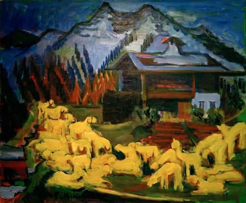 De Célèbres Tableaux Kirchner Nollendorfplatz pour Rénover un Mur Vide