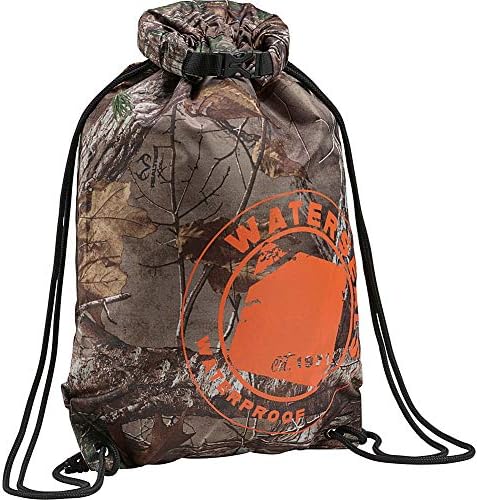 Lewis N. Clark Cinch Backpack | Waterproof Drawstring Bag | Ripstop Material | For Men & Women | Black image 5