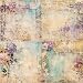 Scrapbooking Papier, 24 Blätter Vintage Scrapbook Papier, 15 x 15 cm Blumen Designpapier, Decoupage Papier Bastelpapier, Scrapbook Zubehör für DIY Tagebuch, Handwerk, Notizbuch, Scrapbooking, Alben