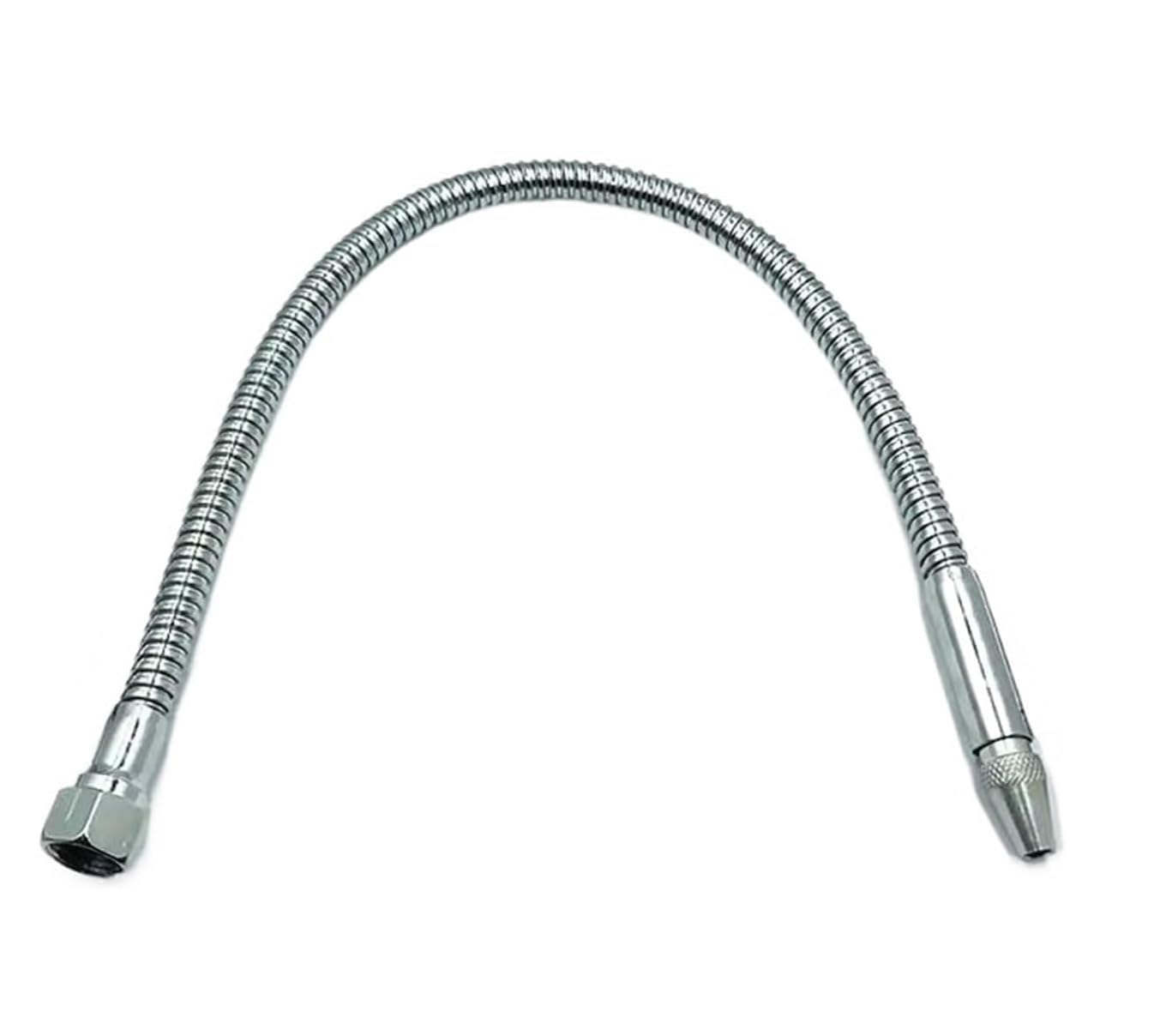 Tubo flessibile for tubo refrigerante acqua olio, 1 pezzo 1/4" 3/8" 1/2" metallo filettato for tornio CNC con dimensioni multiple(1/2 Female 400mm)