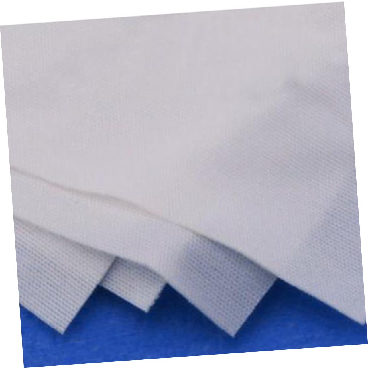 Paños de Limpieza Antiestáticos de Microfibra 6x6 Pulgadas, 100 Piezas | Lentes de Cámara y Superficies Delicadas Color Blanco Poliéster Uso en Montaje de Computadoras E Industria