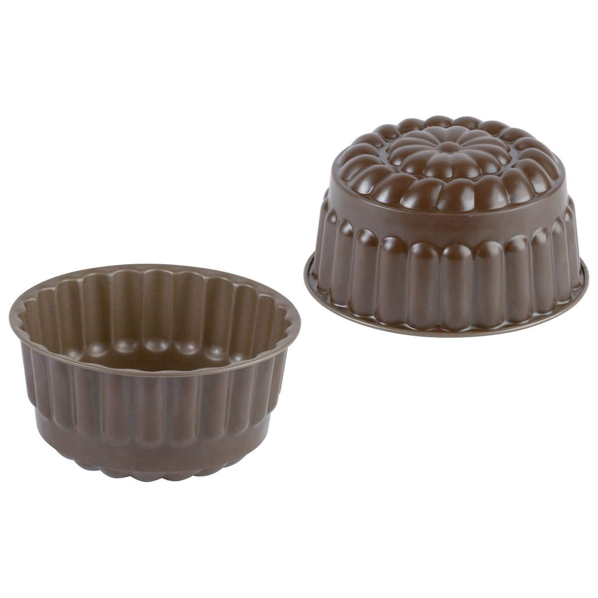 Paderno World Cuisine 7.125 Inch Non-Stick Bavarois Mold