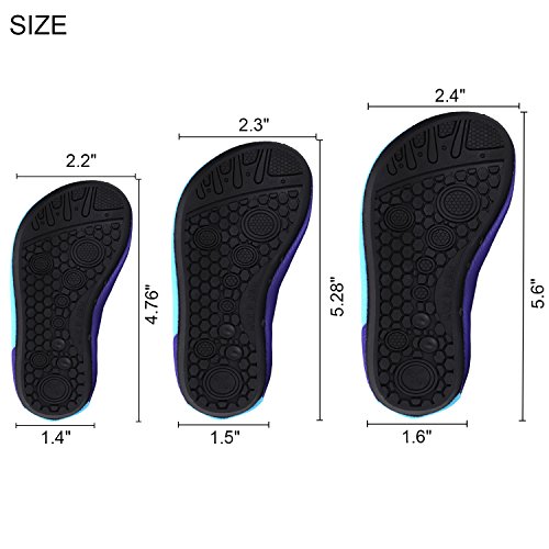 Tagvo Baby Boys Girls Water Shoes, Non-Slip Swim Shoes Barefoot Skin Aqua Socks For Beach Swim Pool Toddler Kids #TOP5