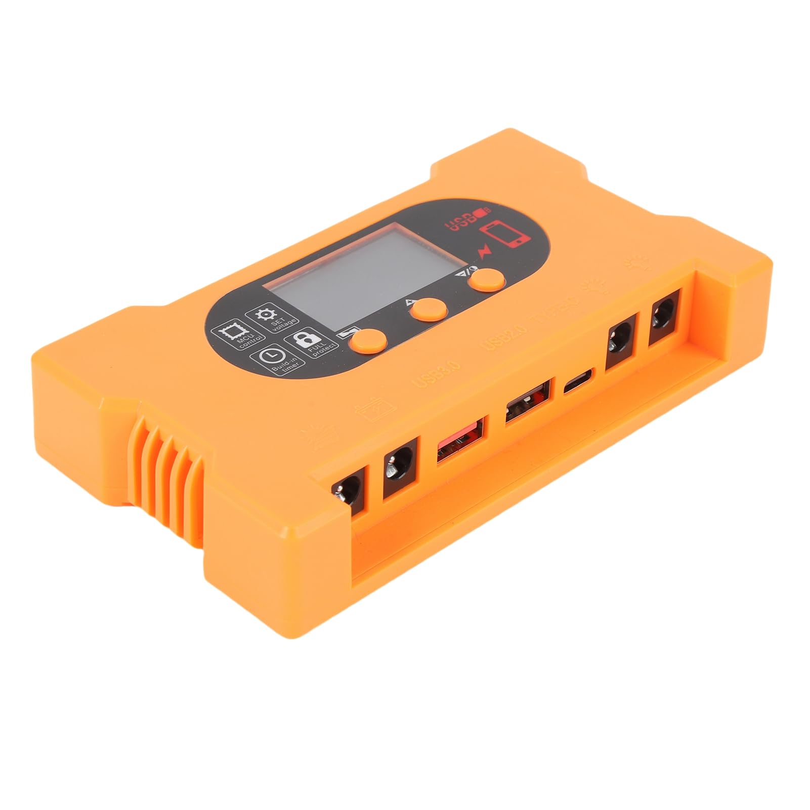 Jeffergarden Kit de Panel Solar, Estación de Energía Portátil de Carga Rápida de Silicio Monocristalino para Uso de Emergencia en Remolques de Camping RV con Múltiples Salidas de Voltaje