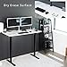 VIVO Electric Dry Erase 60 x 24 in Standing Desk, Memory Height Adjustment, 1B Series, Whiteboard Top Black Frame, DESK-KIT-1B6WE