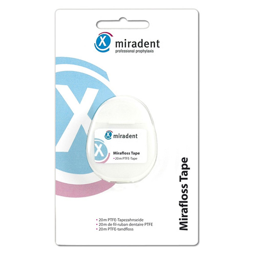 Miradent Mirafloss Tape Fil dentaires 1 x 20m