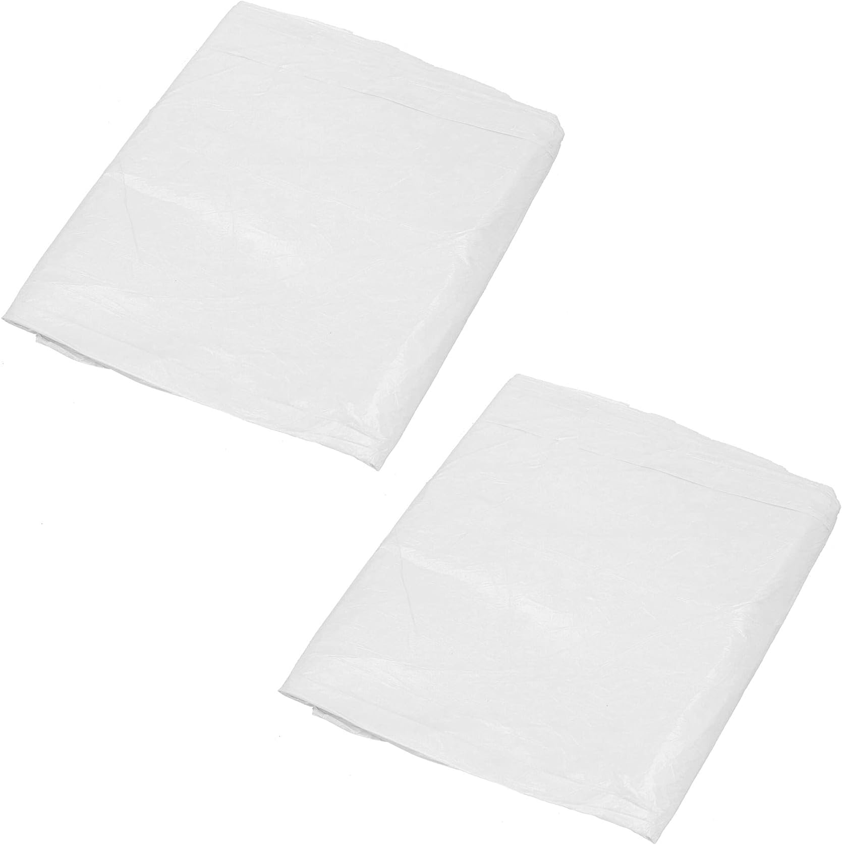 2pc Polythene Dust Sheets Cover For Decorating Painting Waterproof 9ft x 12ft