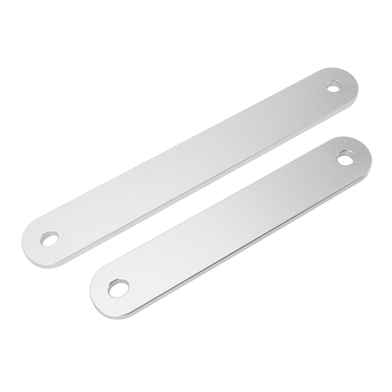 2 szt. Zestaw płyt wsporczych pawęży do górnych i dolnych otworów na śruby łodzi 3001.8067 Aluminium 15 x 2 cale 12 x 2 cale