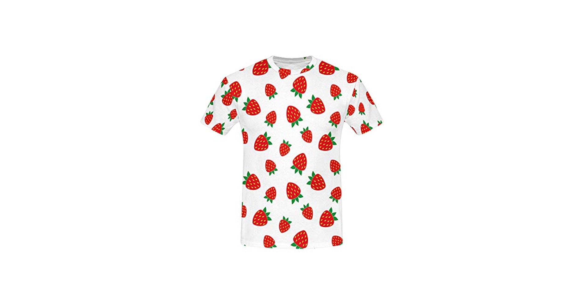BUMP OF CHICKEN Strawberry Tシャツ　XL Wild Brain Strawberry Shortcake Men's Size XXL White Graphic