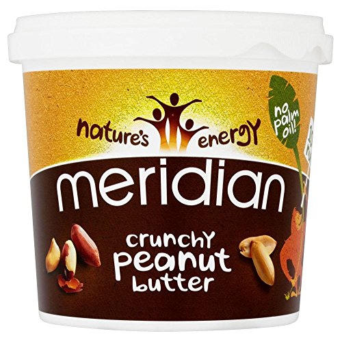 Meridian Foods Crunchy Peanut Butter No Added Sugar & No Added Salt (1Kg) - Pack of 2 image 2