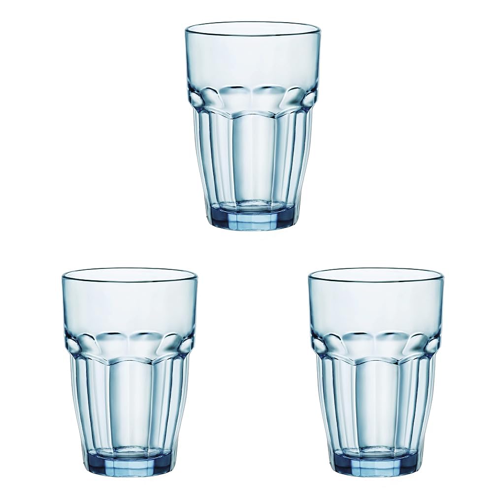 Bormioli Rocco 12 5 oz Rock Bar Lounge Stackable Long Drink Glass Ice Set of 6 Pack of