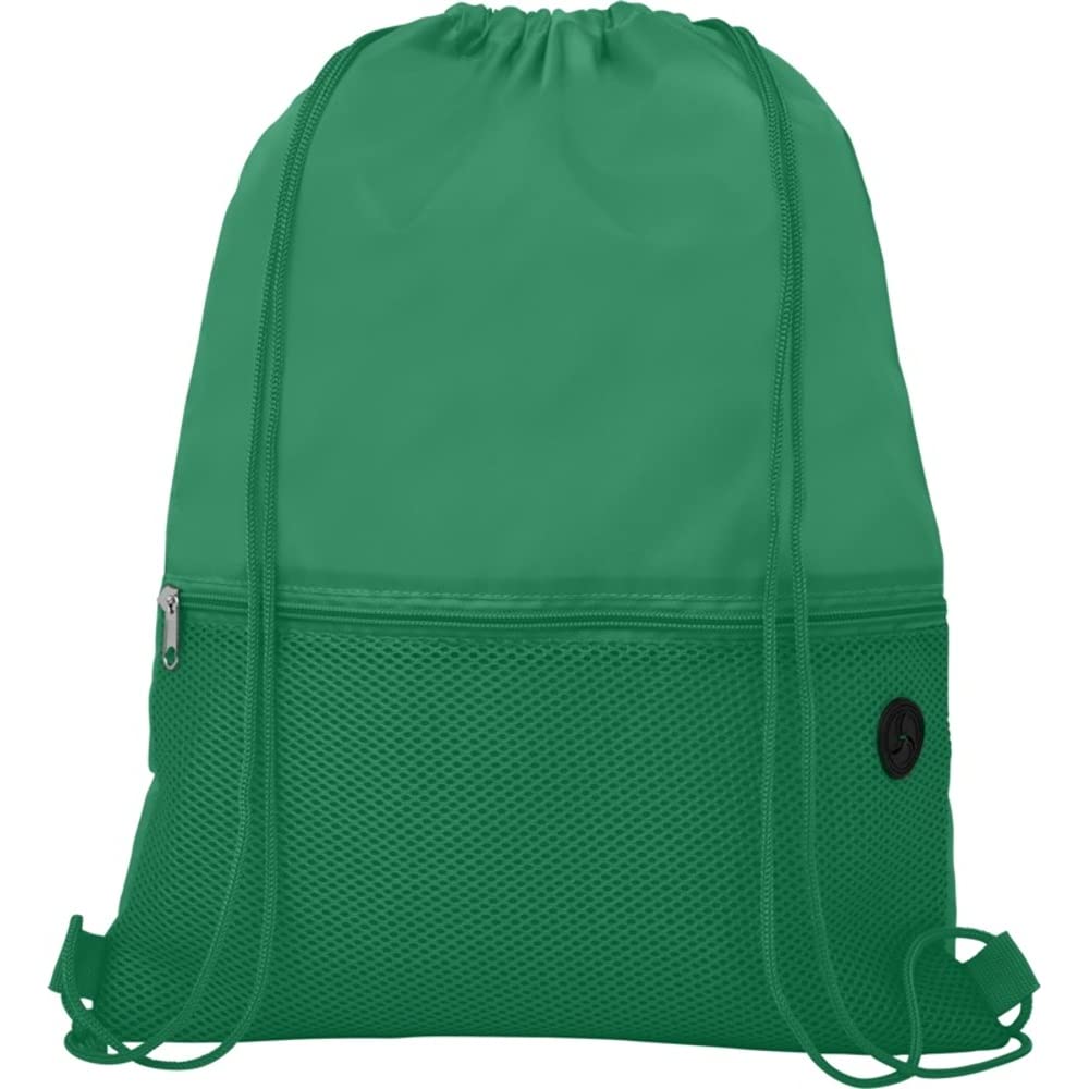 Bullet Oriole Mesh Drawstring Bag (One Size) (Green)