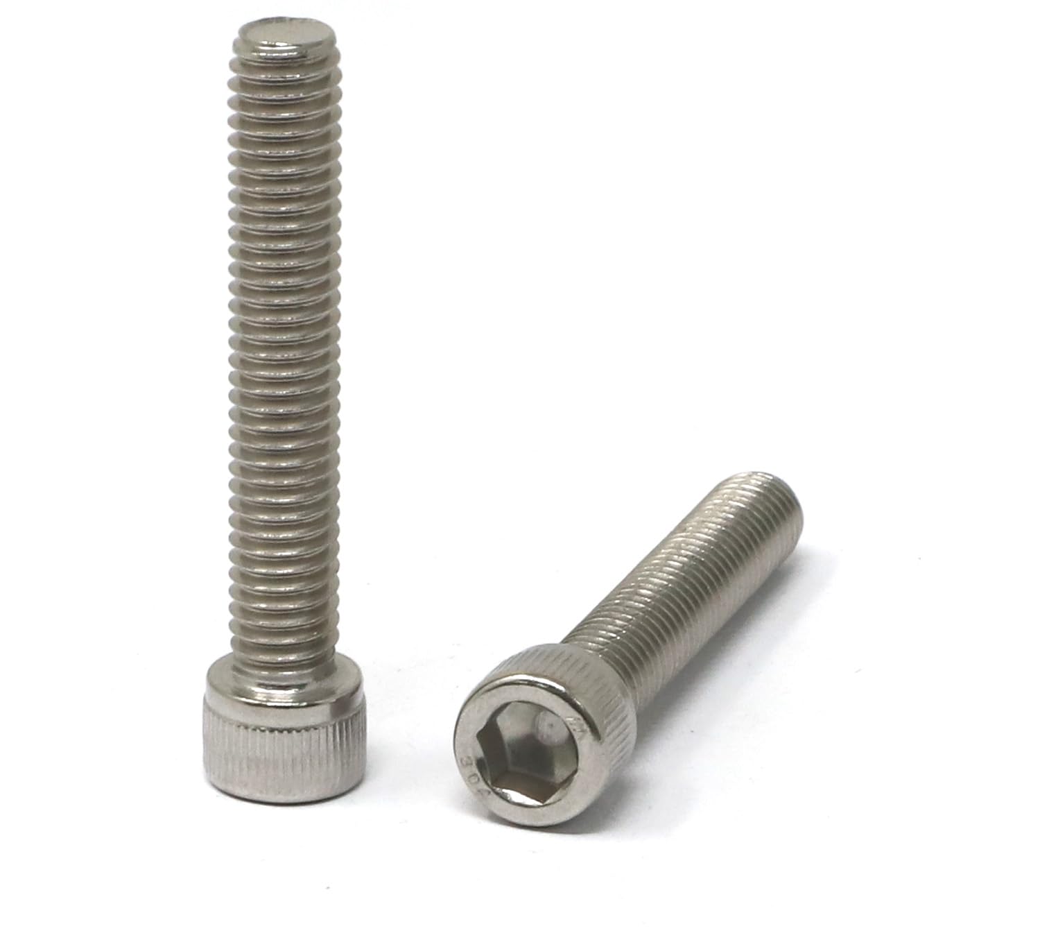 iexcell 10 Pcs 3/8-16 x 2-1/4" Stainless Steel 304 Hex Socket Head Cap Screws Bolts Kit