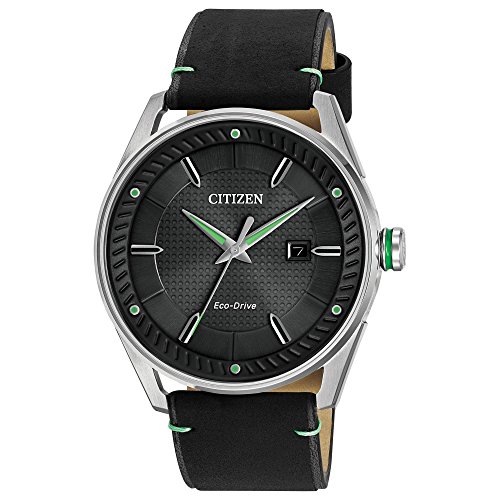 Citizen Men's Sport Casual 3-Hand Eco-Drive Watch, Date, Patterned Dial - image 1