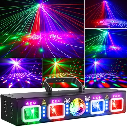 LeLeght Disco Light Party Light, 3D Animation DJ Light, Party Light ...