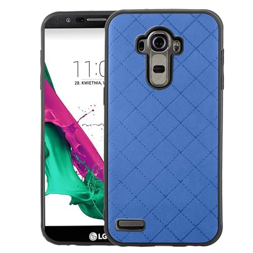 ELISORLI LG G4 Rugged Slim TPU Case Blue
