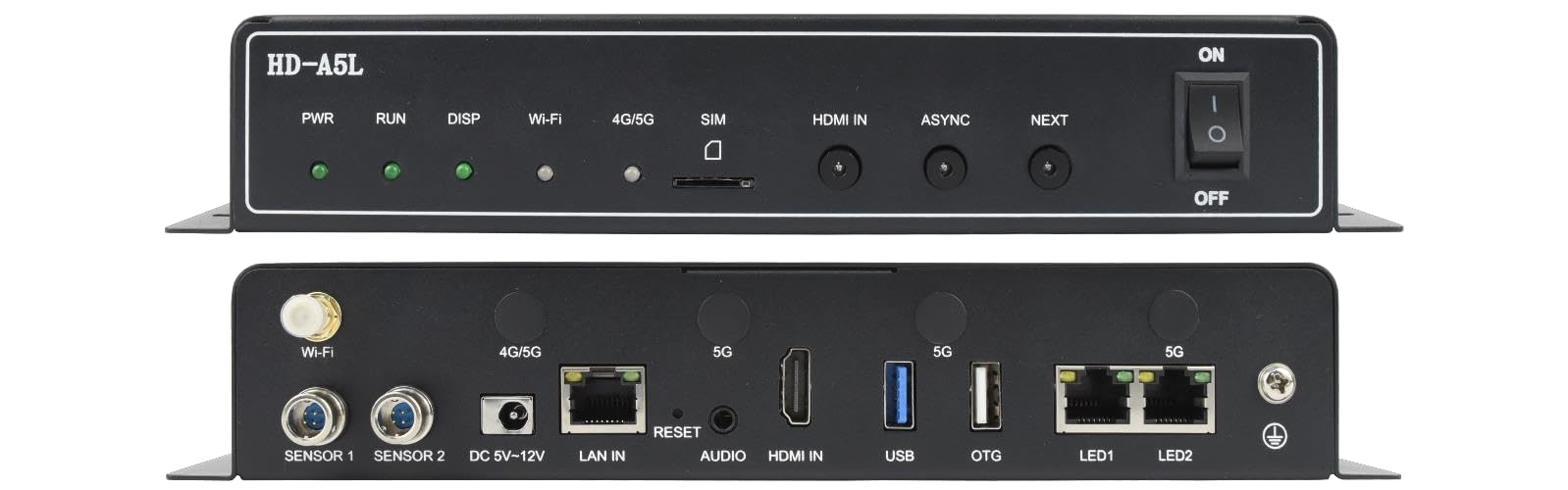 Mejor Precio HD-A5L Huidu Pantalla LED a todo color Reproductor multimedia