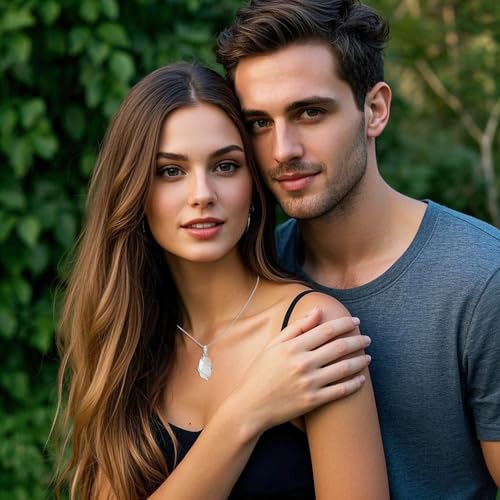 Necklace for Women 925 Sterling Silver Dainty Gemstone Pendant Fine Jewelry Birthday Christmas Gifts for Women Her3