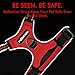 rabbitgoo Dog Harness No Pull with 2 Leash Clips, Adjustable Soft Padded, Reflective Oxford No Choke Pet Vest with Easy Control Handle for Medium Sized Dogs, Red, M