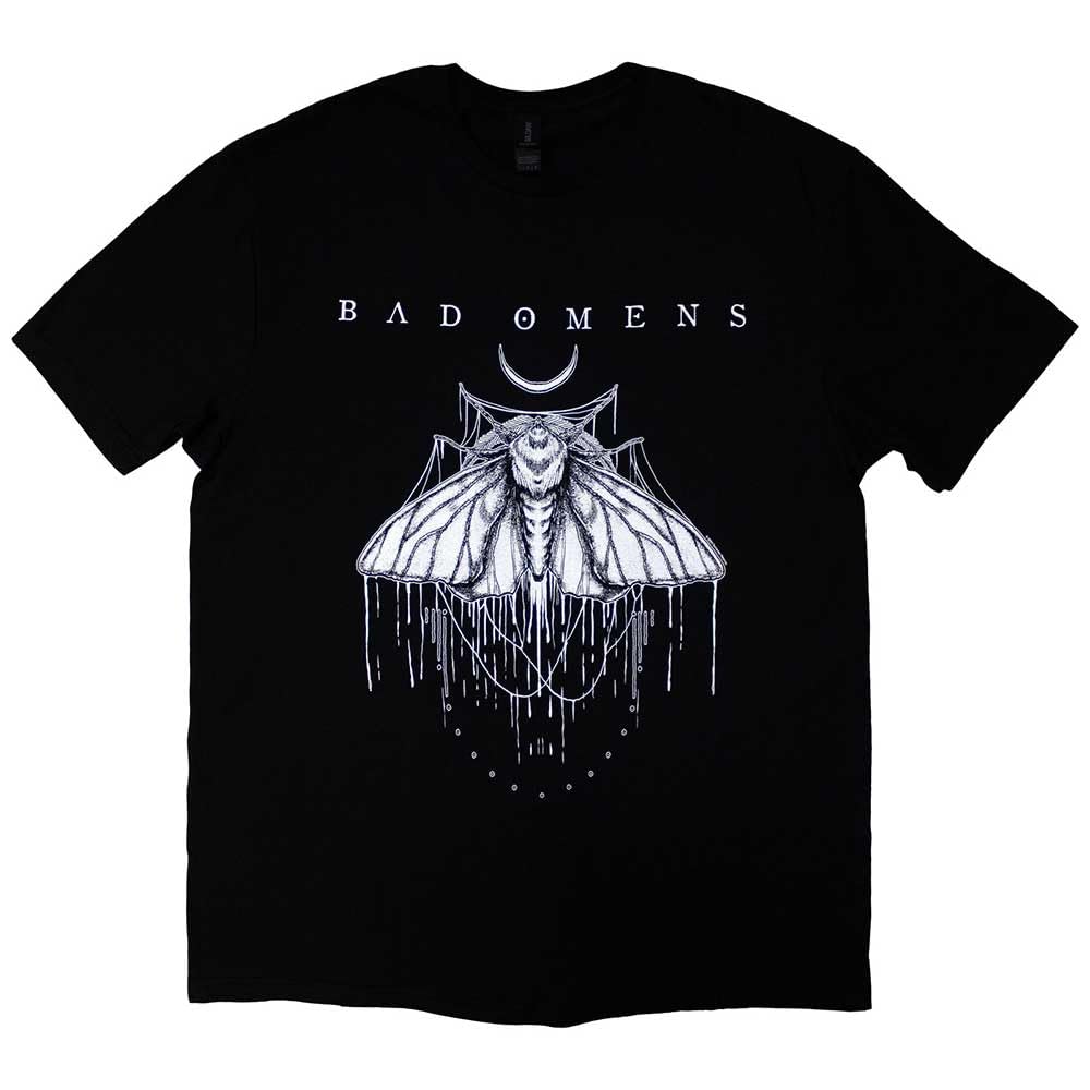 Bad Omens Band Logo Moth T Shirt