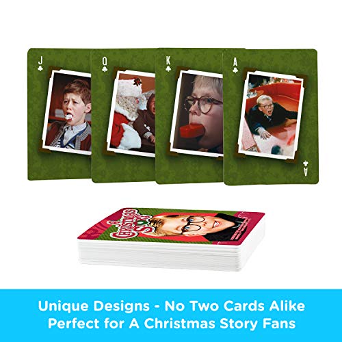 Aquarius A Christmas Story Playing Cards - Christmas Themed Deck Of Cards For Your Favorite Card Games - Officially Licensed Christmas Story Merchandise & Collectibles #TOP2