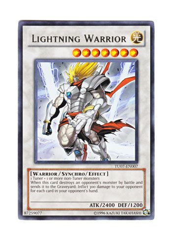 Amazon.co.jp: 遊戯王 英語版 TU07-EN007 Lightning Warrior