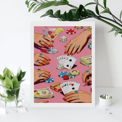 Kit peinture diamant 5D adultes RLDOBOFE 30x40 cm toile broderie diamant - 4