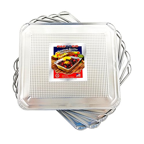 Pactogo Aluminum Foil Oven Liner Sheet Pan 20/Pk - 18" x 15" Disposable Sheets (Pack of 20) - Thumbnail 4
