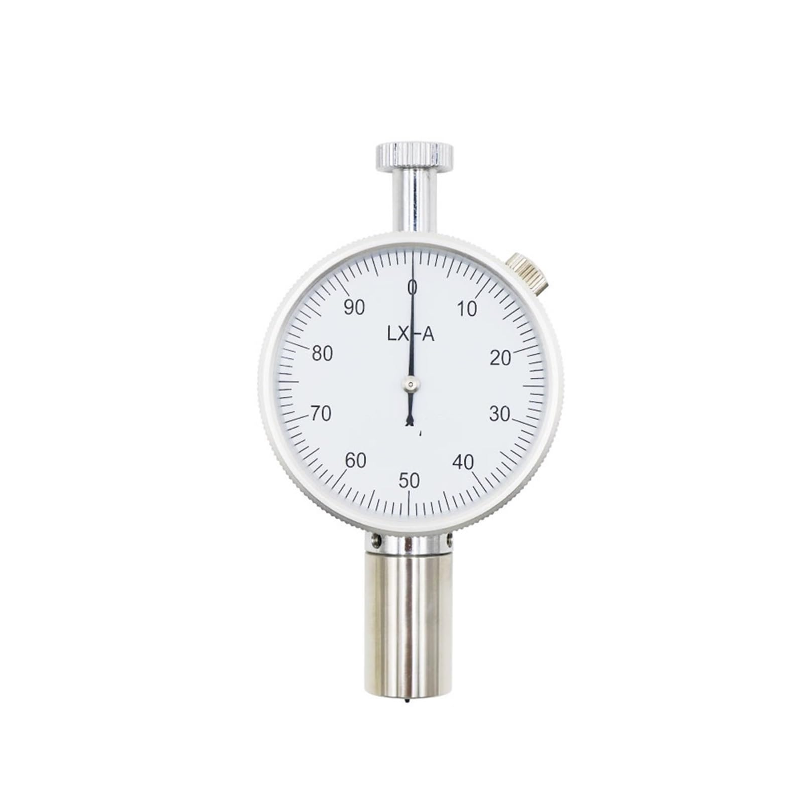 Härtemessgerät, LX-A-1 Shore Härte Durometer Härteprüfer Stahlmesser zur Messung der Härte Tragbarer Durometer Härteprüfer für Stahl, Eisen, Bronze(LX-C-1)