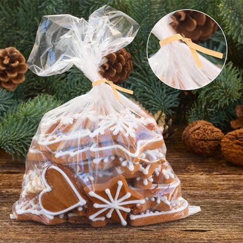 Teaaha 1000 PCS 4.7" Paper Twist Ties Reusable Bag Tie Wires Foil Ties Friendly Treat Bags Coffee Bags Snacks Cake Pops Party Favors - Image 4