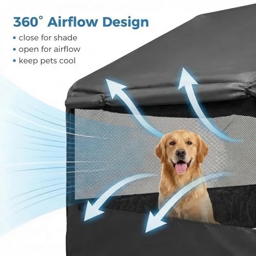 Yokaniwa 4'x4' Outdoor Pet Shelter