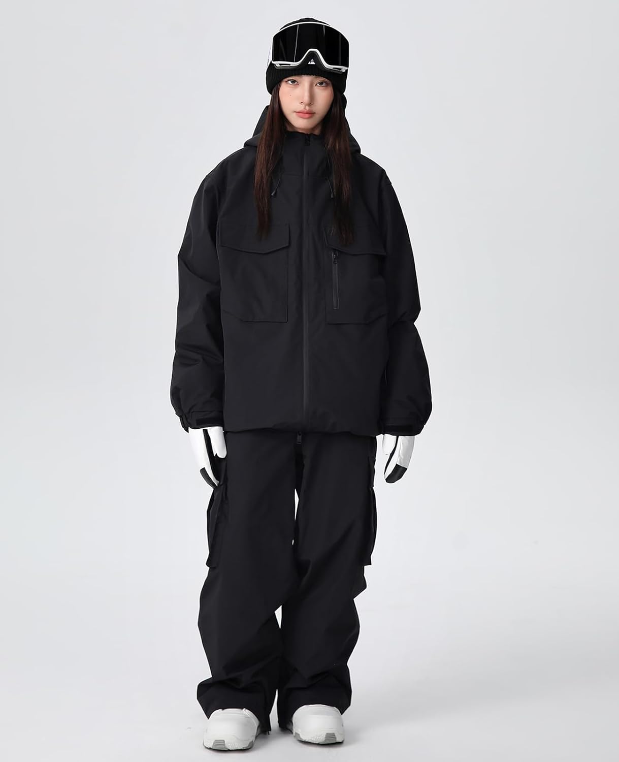 YEEFINE Women's Snow Snowboard Suits Baggy Men's Ski Jacket and Pants Set Insulated Snowsuits Waterproof Winter - Image 6